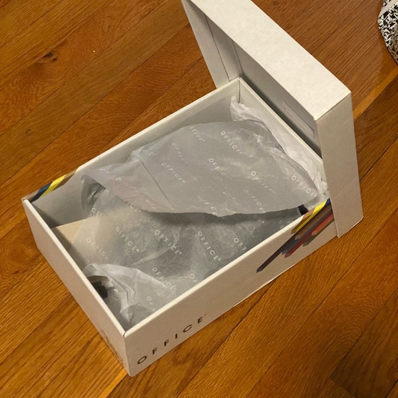 Office Heeled Mules in Black - Picture 4 of 4